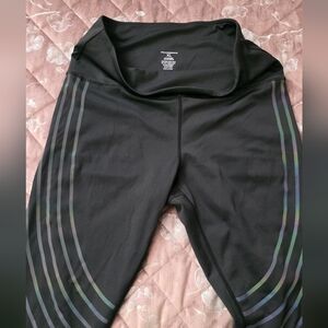 Love Her Athletic Leggings with Reflective Stripes.